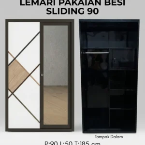 Lemari Sliding 90