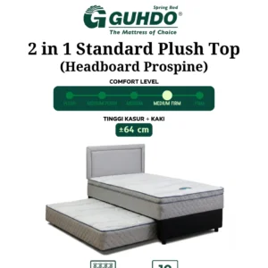 2 in 1 Standard Plush Top