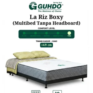 Multibed La Riz Boxy Tanpa Headboard