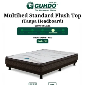 Multibed Standard Plush Top Tanpa Headboard