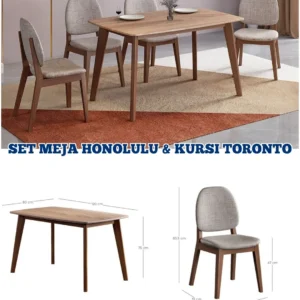 Set Meja Honolulu & Kursi Toronto