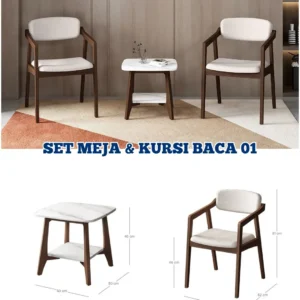 Set Meja & Kursi Baca 01