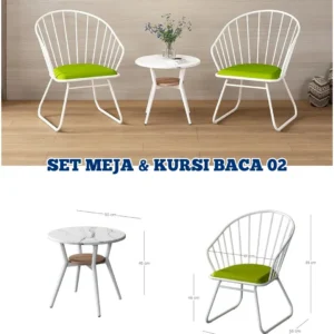 Set Meja & Kursi Baca 02
