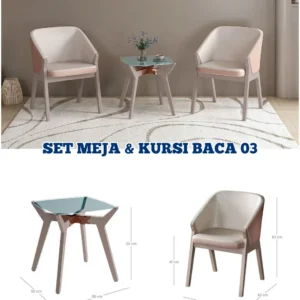 Set Meja & Kursi Baca 03