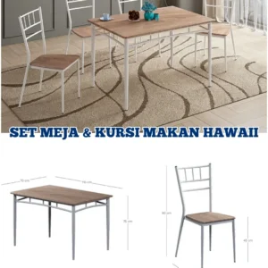 Set Meja & Kursi Makan Hawaii