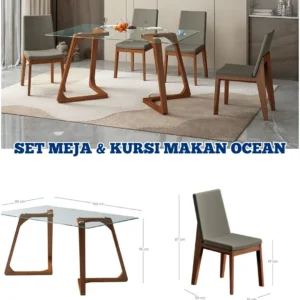 Set Meja & Kursi Makan Ocean