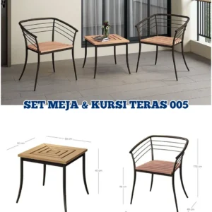 Set Meja & Kursi Teras 005