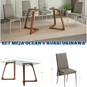 Set Meja Ocean & Kursi Okinawa